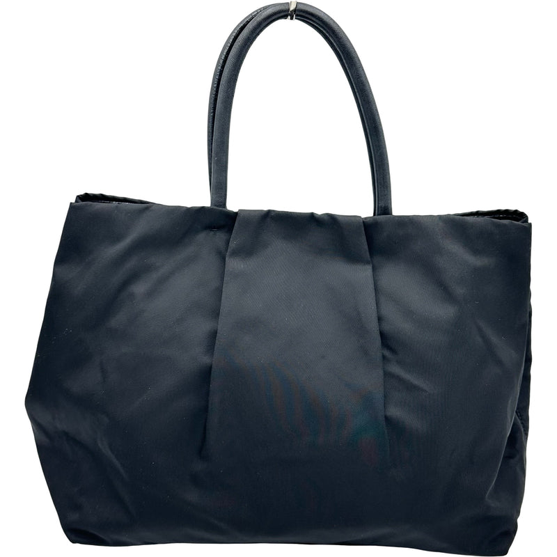 プラダ　ナイロン　ハンドバッグ プラダ PRADA ハンドバッグ ブラック ナイロン レディース