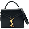 サンローラン SAINT LAURENT カサンドラトップハンドル ミニ 623930 ブラック キャビアスキン レディース ショルダーバッグ