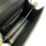 サンローラン SAINT LAURENT カサンドラトップハンドル ミニ 623930 ブラック キャビアスキン レディース ショルダーバッグ