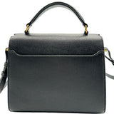 サンローラン SAINT LAURENT カサンドラトップハンドル ミニ 623930 ブラック キャビアスキン レディース ショルダーバッグ