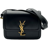 サンローラン SAINT LAURENT ソルフェリーノ 634306 ブラック レザー レディース ショルダーバッグ