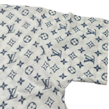 ルイ・ヴィトン LOUIS VUITTON モノグラム総柄エスカルプリント半袖Tシャツ FJTS01 ホワイト コットン レディース 半袖Ｔシャツ
