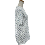 ルイ・ヴィトン LOUIS VUITTON モノグラム総柄エスカルプリント半袖Tシャツ FJTS01 ホワイト コットン レディース 半袖Ｔシャツ