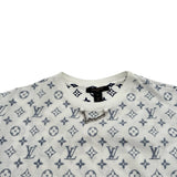 ルイ・ヴィトン LOUIS VUITTON モノグラム総柄エスカルプリント半袖Tシャツ FJTS01 ホワイト コットン レディース 半袖Ｔシャツ