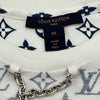 ルイ・ヴィトン LOUIS VUITTON モノグラム総柄エスカルプリント半袖Tシャツ FJTS01 ホワイト コットン レディース 半袖Ｔシャツ