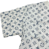 ルイ・ヴィトン LOUIS VUITTON モノグラム総柄エスカルプリント半袖Tシャツ FJTS01 ホワイト コットン レディース 半袖Ｔシャツ