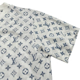 ルイ・ヴィトン LOUIS VUITTON モノグラム総柄エスカルプリント半袖Tシャツ FJTS01 ホワイト コットン レディース 半袖Ｔシャツ