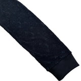 ルイ・ヴィトン LOUIS VUITTON モノグラムテリーコットンジップアップパーカー HPY41W ブラック コットン メンズ パーカー
