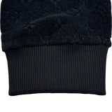 ルイ・ヴィトン LOUIS VUITTON モノグラムテリーコットンジップアップパーカー HPY41W ブラック コットン メンズ パーカー