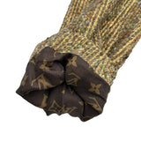 ルイ・ヴィトン LOUIS VUITTON 裏地モノグラム ゴールドツイードジャケット FRVE13 ゴールド ツイード レディース その他アウター