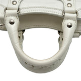 バレンシアガ BALENCIAGA ネオクラシックシティ ナノ 638527 ホワイト クロコ型押し レディース ショルダーバッグ