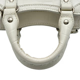 バレンシアガ BALENCIAGA ネオクラシックシティ ナノ 638527 ホワイト クロコ型押し レディース ショルダーバッグ