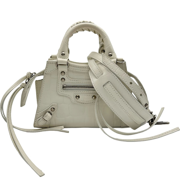 バレンシアガ BALENCIAGA ネオクラシックシティ ナノ 638527 ホワイト