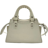 バレンシアガ BALENCIAGA ネオクラシックシティ ナノ 638527 ホワイト クロコ型押し レディース ショルダーバッグ