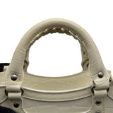 バレンシアガ BALENCIAGA ネオ クラシック ミニ 698067 ホワイト クロノ型押し レディース ショルダーバッグ