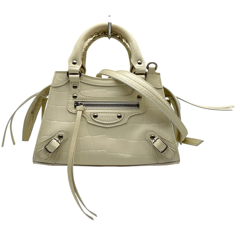 バレンシアガ BALENCIAGA ネオ クラシック ミニ 698067 ホワイト