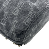 バレンシアガ BALENCIAGA ルカゴールXS バケット 702431 ブラック デニム レディース ショルダーバッグ