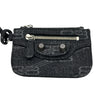 バレンシアガ BALENCIAGA ルカゴールXS バケット 702431 ブラック デニム レディース ショルダーバッグ