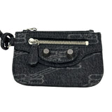 バレンシアガ BALENCIAGA ルカゴールXS バケット 702431 ブラック デニム レディース ショルダーバッグ