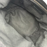 バレンシアガ BALENCIAGA ルカゴールXS バケット 702431 ブラック デニム レディース ショルダーバッグ