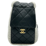 シャネル CHANEL CHANEL25 スモールハンドバッグ AS5293 ブラック ゴールド金具 カーフレザー レディース ハンドバッグ