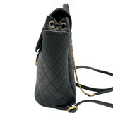 シャネル CHANEL マトラッセココマークリュック A57090 ブラック ゴールド金具 キャビアスキン レディース リュック・デイパック