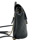 シャネル CHANEL マトラッセココマークリュック A57090 ブラック ゴールド金具 キャビアスキン レディース リュック・デイパック