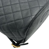 シャネル CHANEL マトラッセココマークリュック A57090 ブラック ゴールド金具 キャビアスキン レディース リュック・デイパック