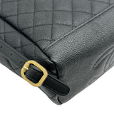 シャネル CHANEL マトラッセココマークリュック A57090 ブラック ゴールド金具 キャビアスキン レディース リュック・デイパック