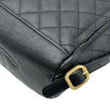 シャネル CHANEL マトラッセココマークリュック A57090 ブラック ゴールド金具 キャビアスキン レディース リュック・デイパック