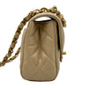 シャネル CHANEL マトラッセ チェーンショルダー AS5239 ベージュ ゴールド金具 キャビスキン レディース ショルダーバッグ