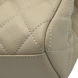 シャネル CHANEL マトラッセ チェーンショルダー AS5239 ベージュ ゴールド金具 キャビスキン レディース ショルダーバッグ