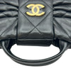 シャネル CHANEL ミニボウバッグ AS5849 ブラック ゴールド金具 シャイニーラムスキン レディース ショルダーバッグ