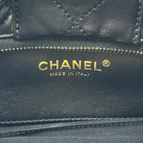 シャネル CHANEL ミニボウバッグ AS5849 ブラック ゴールド金具 シャイニーラムスキン レディース ショルダーバッグ