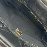 シャネル CHANEL ミニボウバッグ AS5849 ブラック ゴールド金具 シャイニーラムスキン レディース ショルダーバッグ