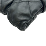 シャネル CHANEL ミニボウバッグ AS5849 ブラック ゴールド金具 シャイニーラムスキン レディース ショルダーバッグ