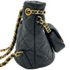 シャネル CHANEL マトラッセミニバックパック AS3947 ブラック ゴールド金具 ラムスキン レディース リュック・デイパック