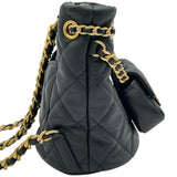 シャネル CHANEL マトラッセミニバックパック AS3947 ブラック ゴールド金具 ラムスキン レディース リュック・デイパック