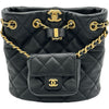 シャネル CHANEL マトラッセミニバックパック AS3947 ブラック ゴールド金具 ラムスキン レディース リュック・デイパック