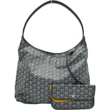 ゴヤール GOYARD ボエムホーボーバッグ グレー ゴヤールディンキャンバス レディース トートバッグ