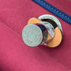 エルメス HERMES エールバッグジップMM ▢Q刻印 ルージュ/ナチュラル シルバー金具 トワル・ハンター レディース ハンドバッグ
