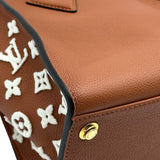 ルイ・ヴィトン LOUIS VUITTON オンマイサイド MM M21004 ブラウン カーフスキン/タフタージュ レディース ショルダーバッグ