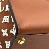 ルイ・ヴィトン LOUIS VUITTON オンマイサイド MM M21004 ブラウン カーフスキン/タフタージュ レディース ショルダーバッグ