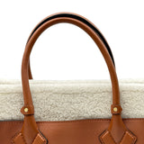ルイ・ヴィトン LOUIS VUITTON オンマイサイド MM M21004 ブラウン カーフスキン/タフタージュ レディース ショルダーバッグ