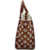 ルイ・ヴィトン LOUIS VUITTON オンマイサイド MM M21004 ブラウン カーフスキン/タフタージュ レディース ショルダーバッグ