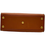 ルイ・ヴィトン LOUIS VUITTON オンマイサイド MM M21004 ブラウン カーフスキン/タフタージュ レディース ショルダーバッグ