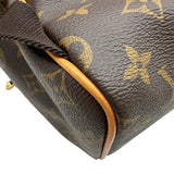 ルイ・ヴィトン LOUIS VUITTON モンスリ・カーゴ バックパック M41015 ブラウン モノグラム・キャンバス レディース リュック・デイパック