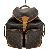 ルイ・ヴィトン LOUIS VUITTON モンスリ・カーゴ バックパック M41015 ブラウン モノグラム・キャンバス レディース リュック・デイパック