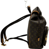 ルイ・ヴィトン LOUIS VUITTON モンスリ・カーゴ バックパック M41015 ブラウン モノグラム・キャンバス レディース リュック・デイパック