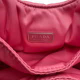 プラダ PRADA パデッド Re-Nylon ミニバッグ 1BA359 ピンク リナイロン レディース ハンドバッグ